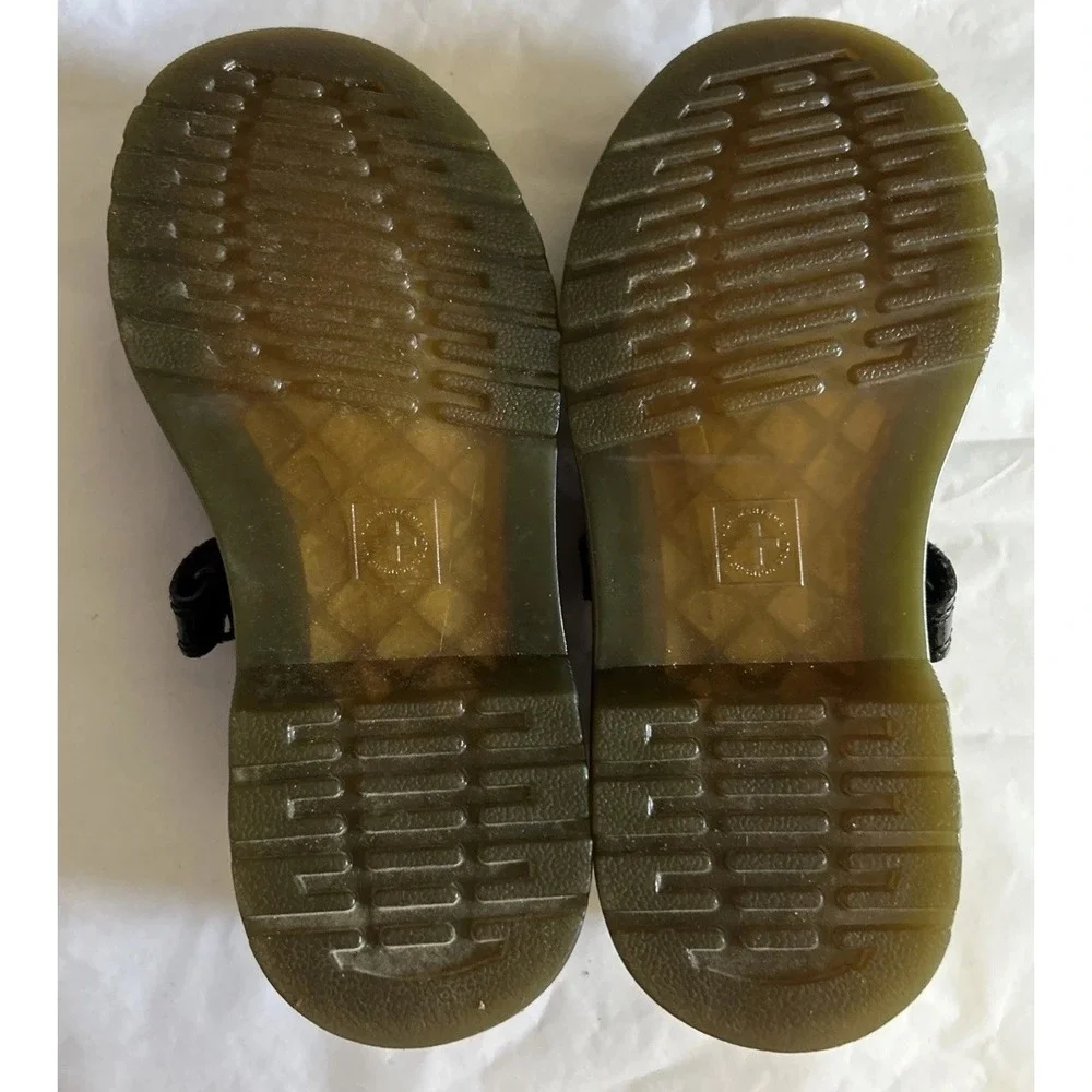 Girls Dr Martens Maccy Airwair Leather Mary Jane's Size 1 Euro 32
